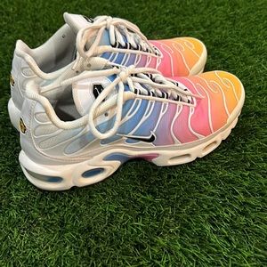 Nike | Shoes | Womens Nike Tn Air Max Pastel Rainbow Gradient | Poshmark